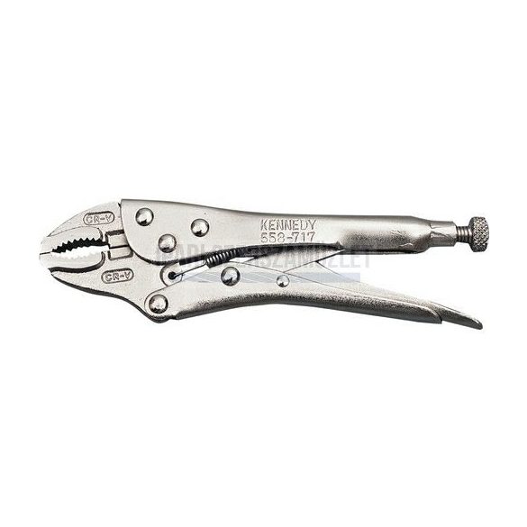 Gripfogó ívelt pofás 7" Kennedy KEN5587170K