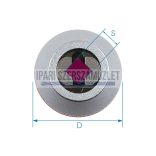 Menetfúró-hajtó tokmány 3/8" D=34.5mm,bef.2-6mm King Tony 39123010M