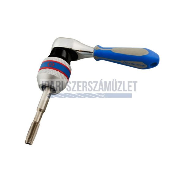 Racsnis menetfúró-hajtó tokmány 1/2" D=38.5mm bef.6-12mm King Tony 39124012M