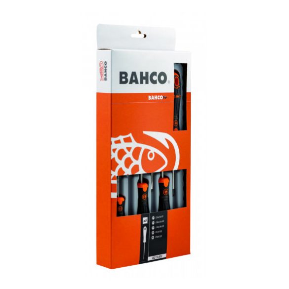 Csavarhúzó készlet 5 részes lapos ph Bahco 8219.005
