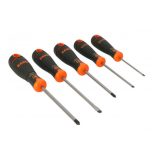 Csavarhúzó készlet 5 részes lapos ph Bahco 8219.005