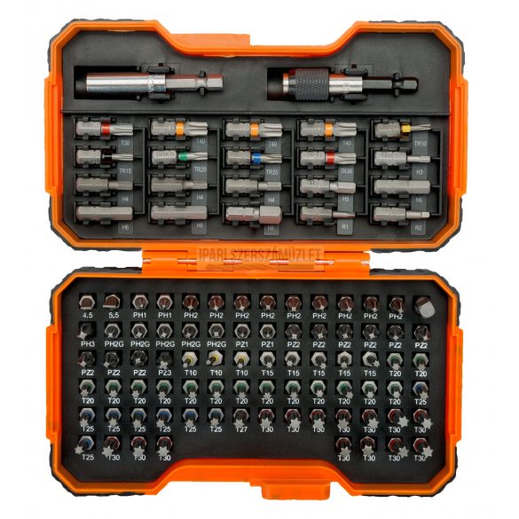 Bitkészlet 59db. 1/4" Bahco 59/S54BC