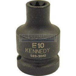   Dugókulcs torx 1/2" E12 gépi KEN5833044K /9016K Kennedy