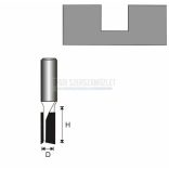 Felsőmarókés egyenes 12x25mm/12mm Dedra 07F023C