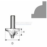 Felsőmarókés 34.9x15xR11.1mm/12mm Dedra 07F143C