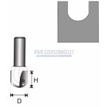 Felsőmarókés 6.35x15.5mm R3.17/8mm Dedra 07F071B