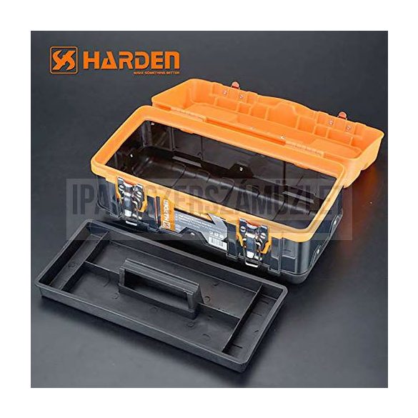 Szerszámosláda fém 410x215x183mm Harden HD-520226 